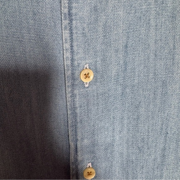 Stenstroms Light Blue Denim Button Up Shirt XL - Picture 5 of 12
